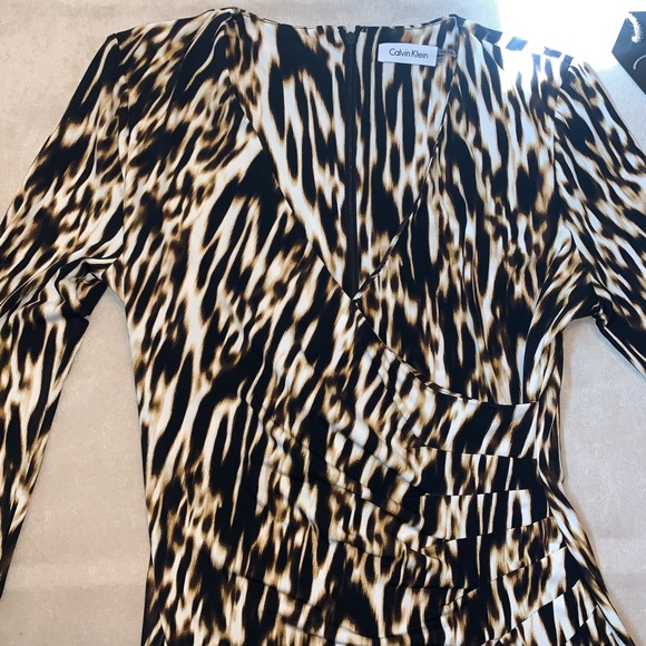 Calvin Klein | Woman | Animal Print | Dress - Picture 3 of 7